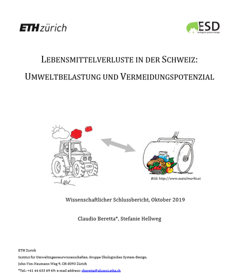 Food waste w Szwajcarii - nowy raport
